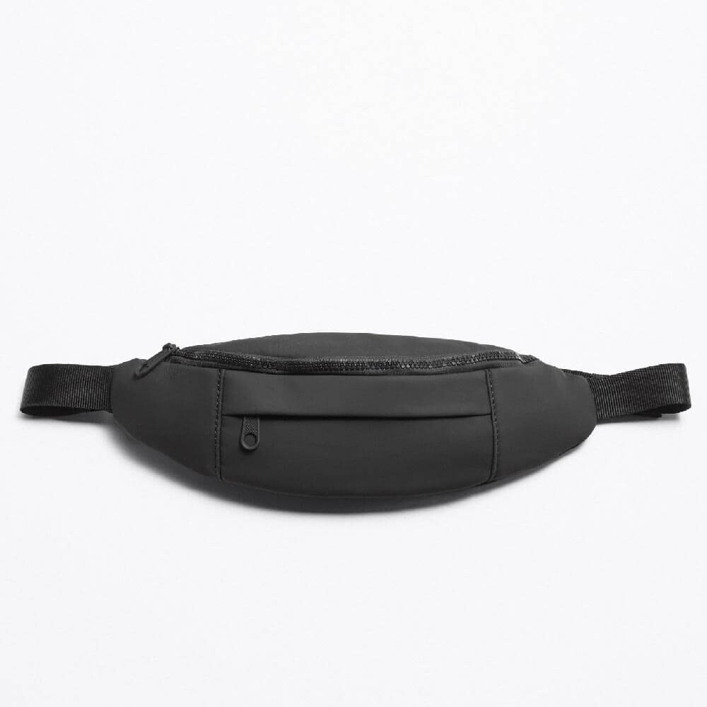 

Сумка Zara Rubberised Belt, черный