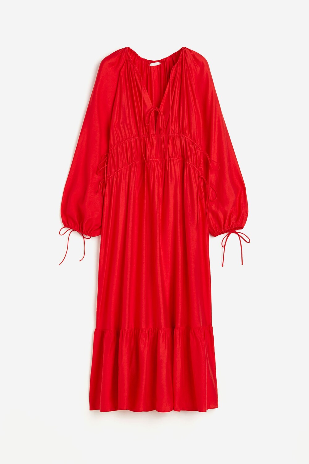 

Платье H&M Drawstring-detail, красный