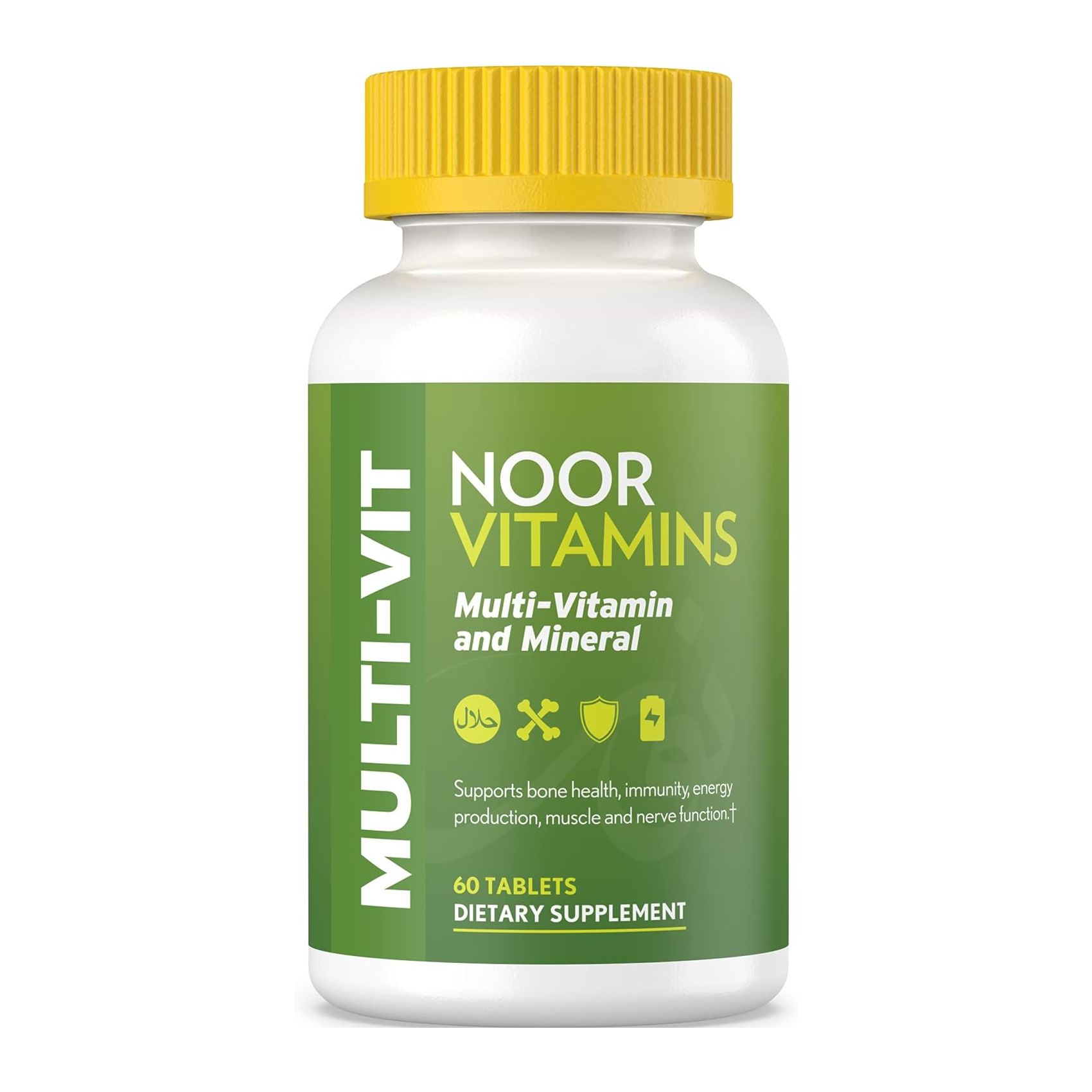 Мультивитамины Noor Vitamins Halal, 60 таблеток noor витамины мультивитамины и минералы 60 таблеток noor vitamins