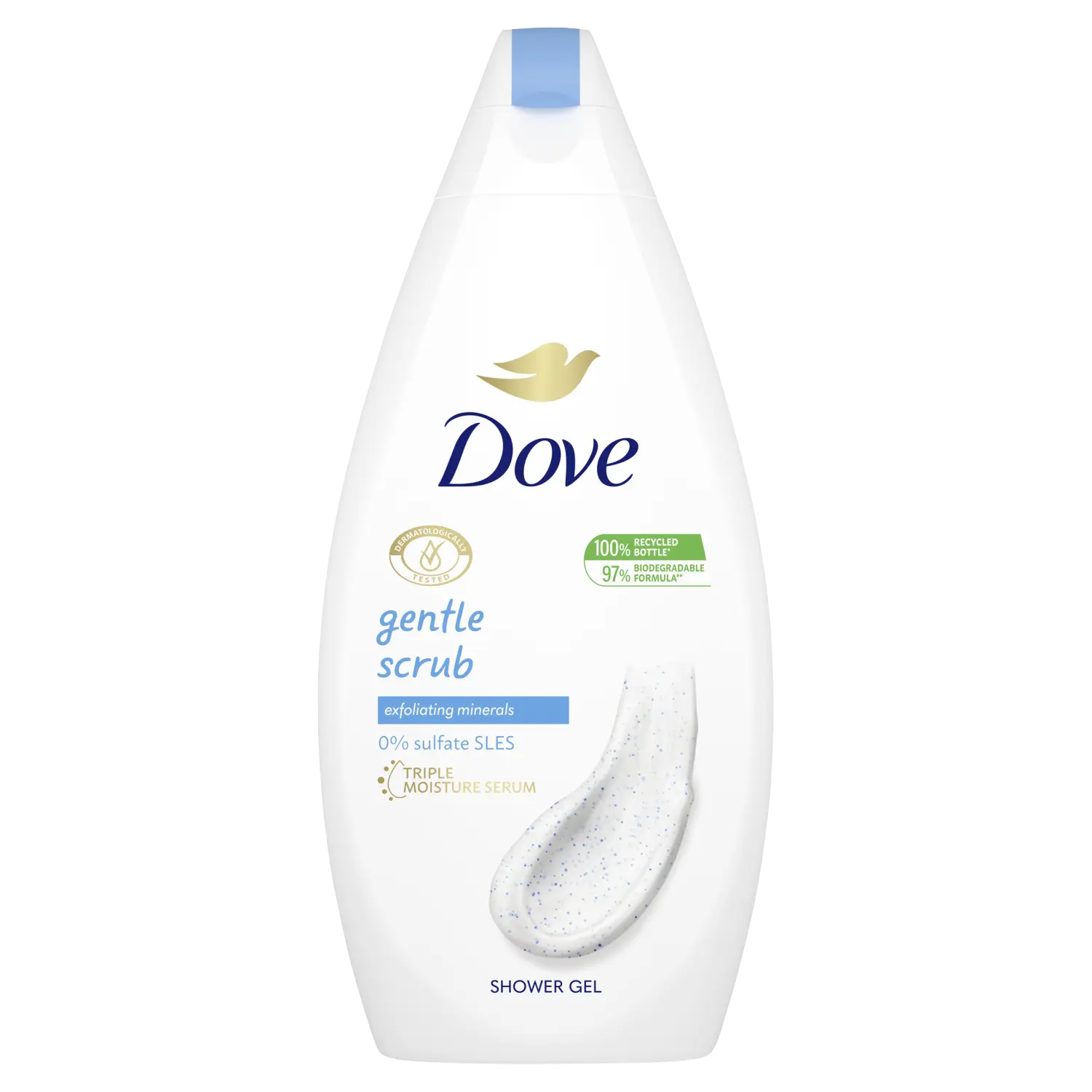 

Dove Gentle Scrub питательный гель для душа, 500 мл