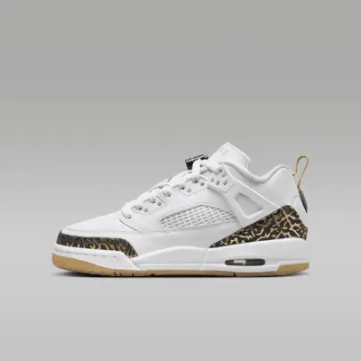 

Кроссовки Jordan Spizike Low, цвет White/Metallic Gold/Sail/Black