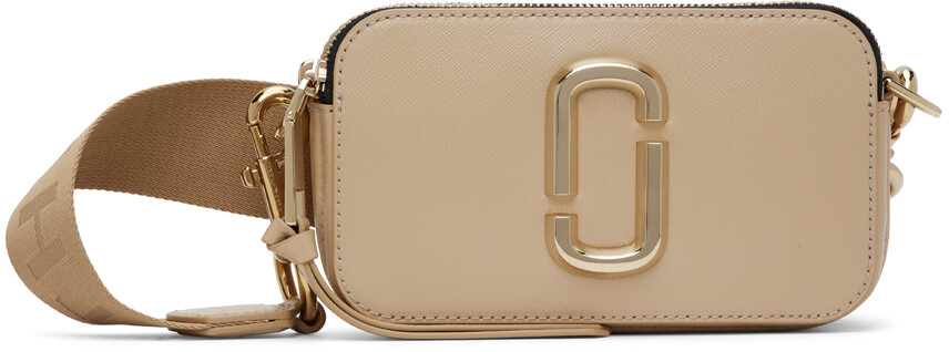 

Бежевая сумка 'The Snapshot DTM' Marc Jacobs