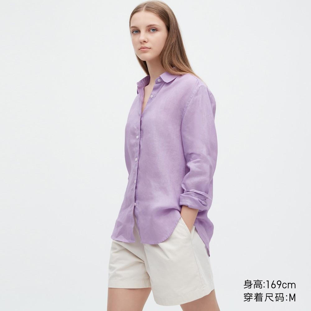 

Рубашка Uniqlo, синий