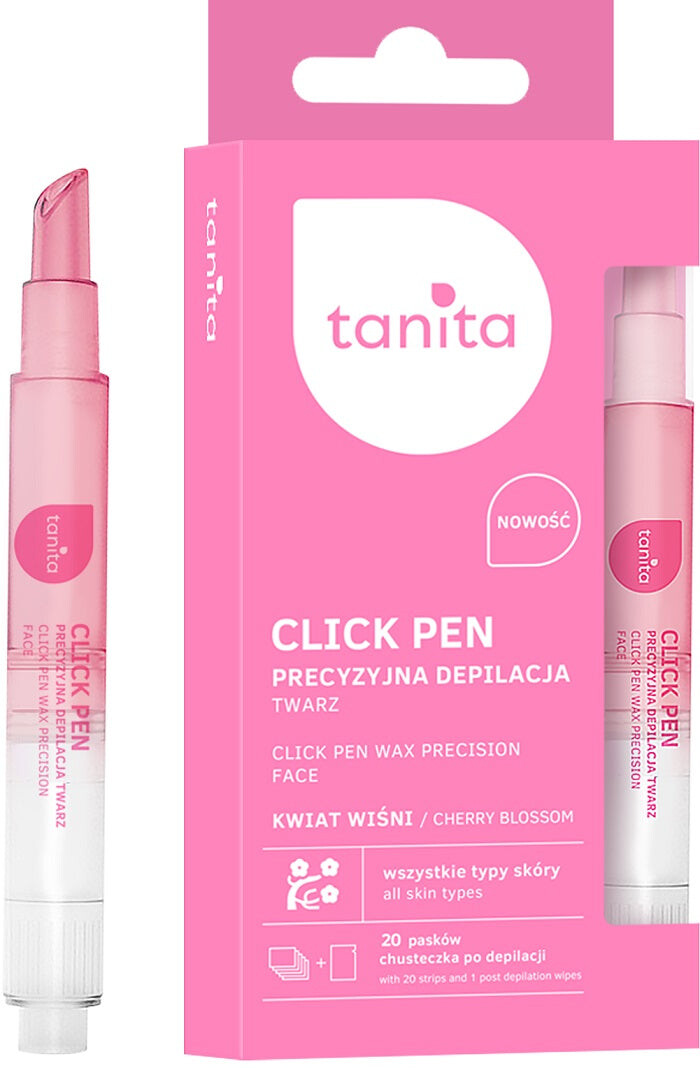 

Tanita Click Pen Wax Precision Face восковой аппликатор для точной депиляции лица Cherry Blossom 3,6 мл