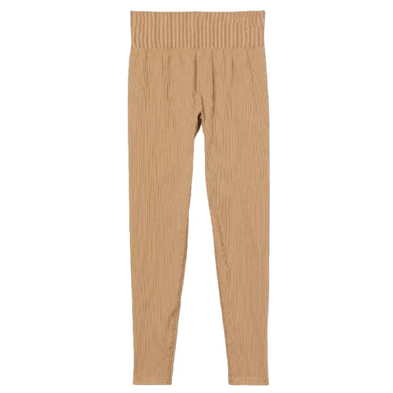 

Легинсы H&M Seamless Sports, бежевый