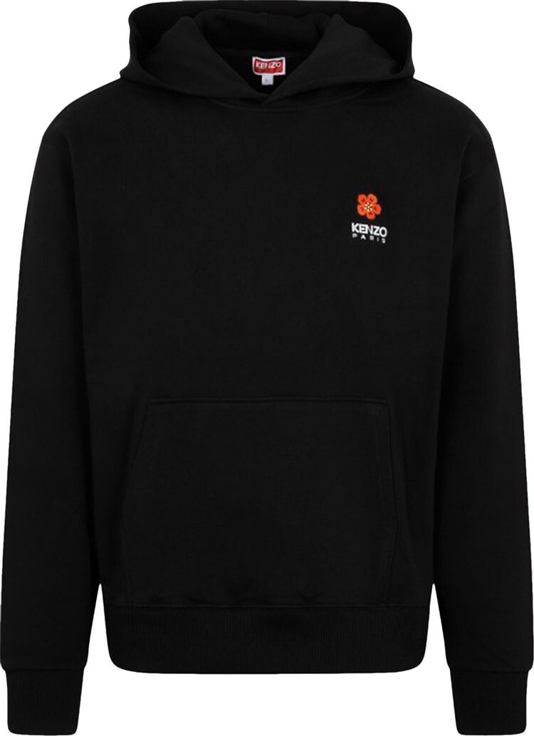 

Худи Kenzo Boke Flower Crest Classic Hoodie 'Black', черный