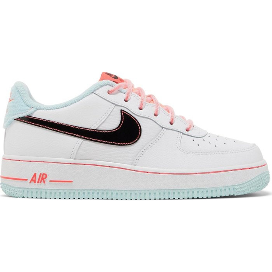 цена Кроссовки Nike Air Force 1 '07 LV8 GS 'White Atomic Pink', белый/мультиколор