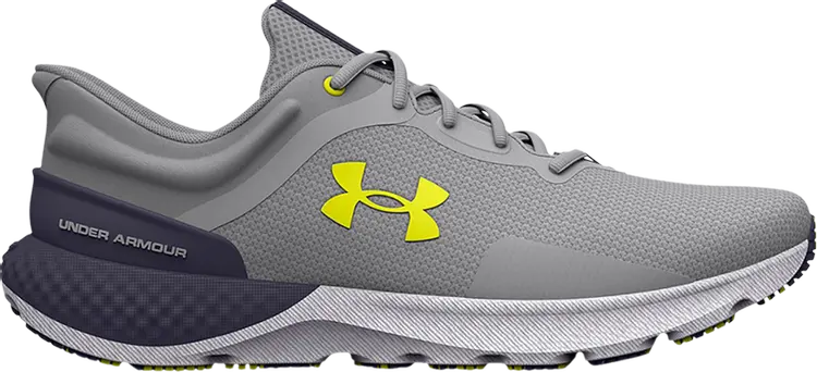

Кроссовки Under Armour Charged Escape 4 Marble Tempered Steel Yellow, серый