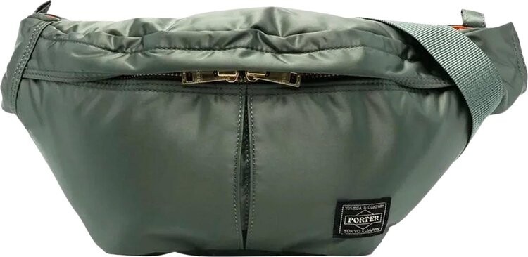 

Сумка Porter-Yoshida & Co. Large Tanker Waist Bag Sage Green, зеленый