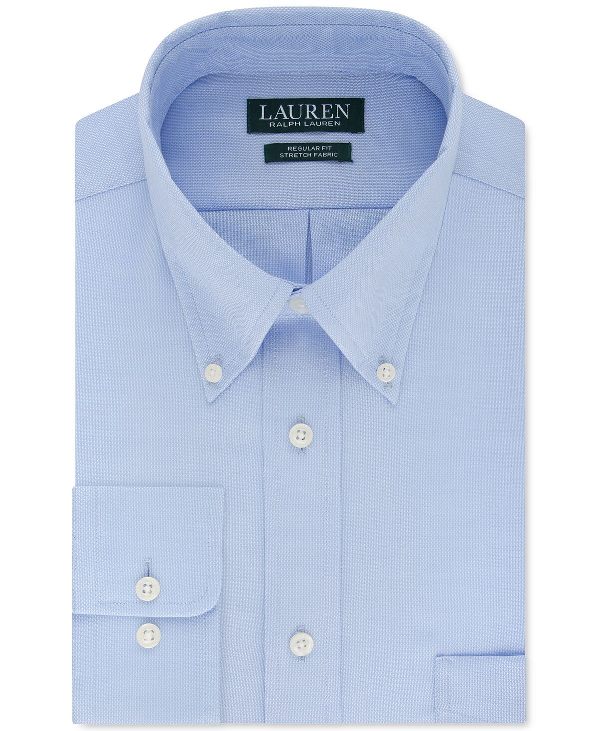 

Мужская классическая рубашка ultraflex стандартного кроя Lauren Ralph Lauren, синий