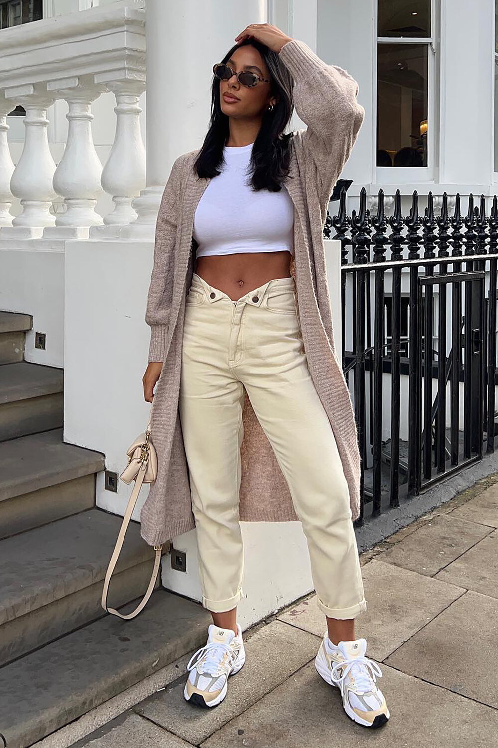 

Джинсы Fashion Nova FN1293WTST, кремовый