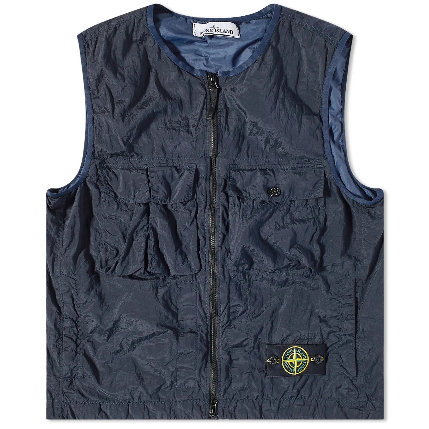 

Жилет Stone Island Nylon Metal, темно-синий