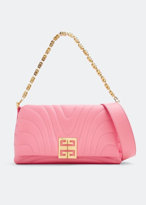 

Сумка GIVENCHY Small 4G quilted bag, розовый