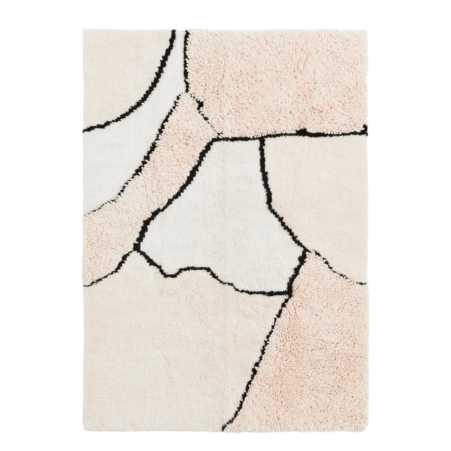 

Ковер H&M Home Fluffy With A Touch Of Wool, светло-бежевый