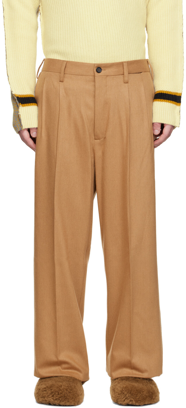 

Коричневые брюки Uomo Marni