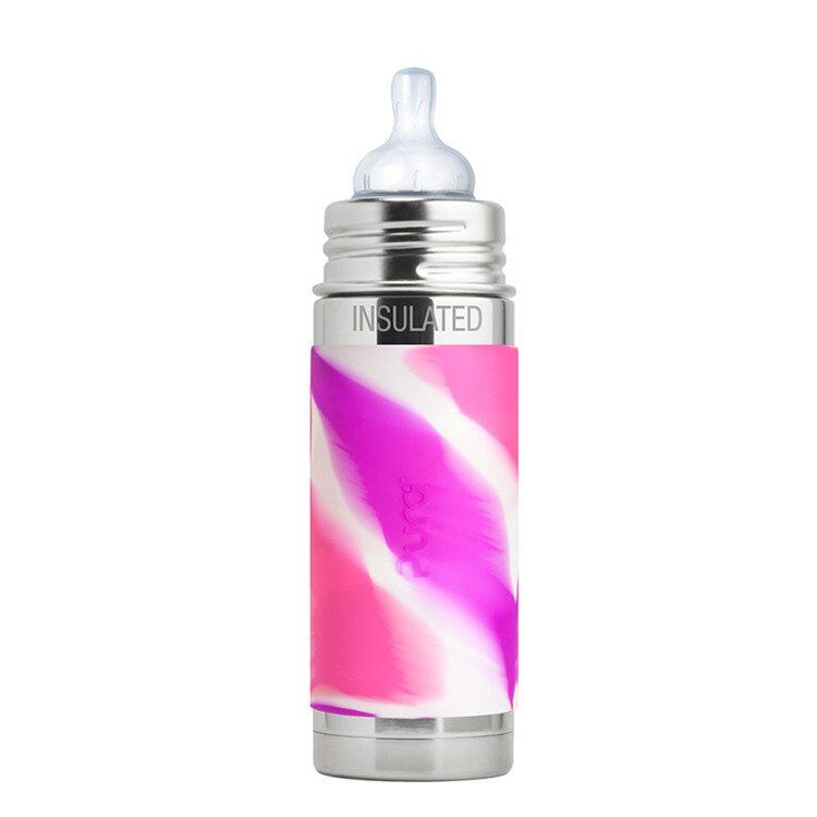 Термобутылка с соской Pura 260 мл, розовый бутылка с прозрачным кварцем quarz сlear quartz bottle 700 мл