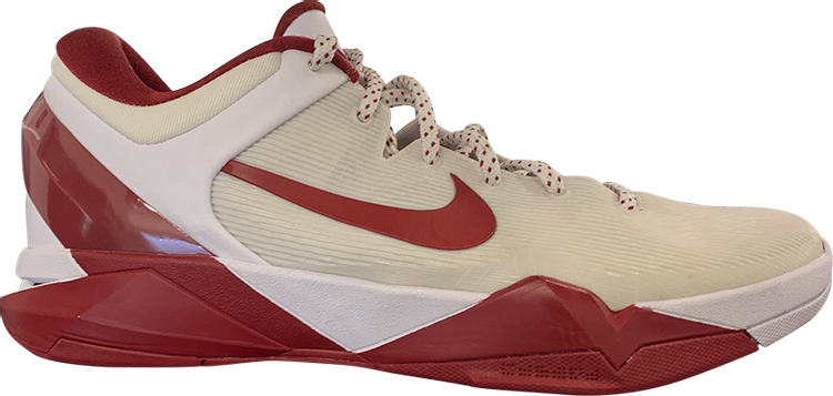 Лимитированные кроссовки Nike Zoom Kobe 7 System TB 'White Varsity Crimson', красный - фото