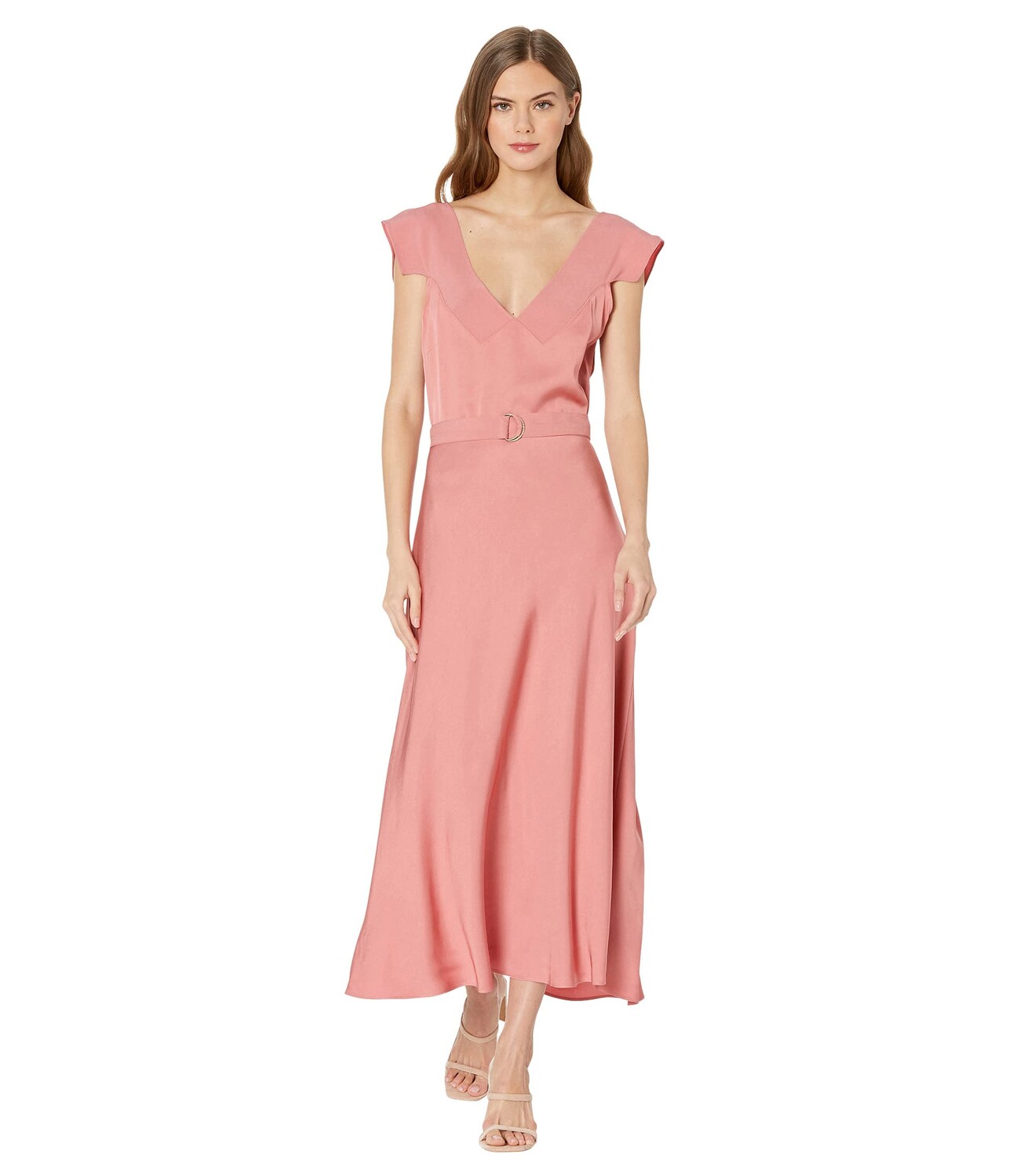 

Платье Ted Baker, Noemi V-Neck Bias Cut Midi Dress