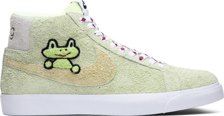 цена Кроссовки Nike Frog Skateboards x Blazer Mid SB QS 'Frog Skateboards', зеленый