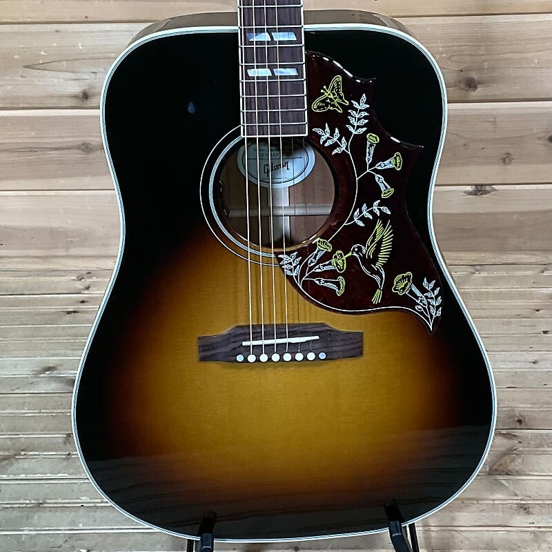 

Стандартная акустическая гитара Gibson Hummingbird - Vintage Sunburst Hummingbird Standard Acoustic Guitar - Vintage Sunburst