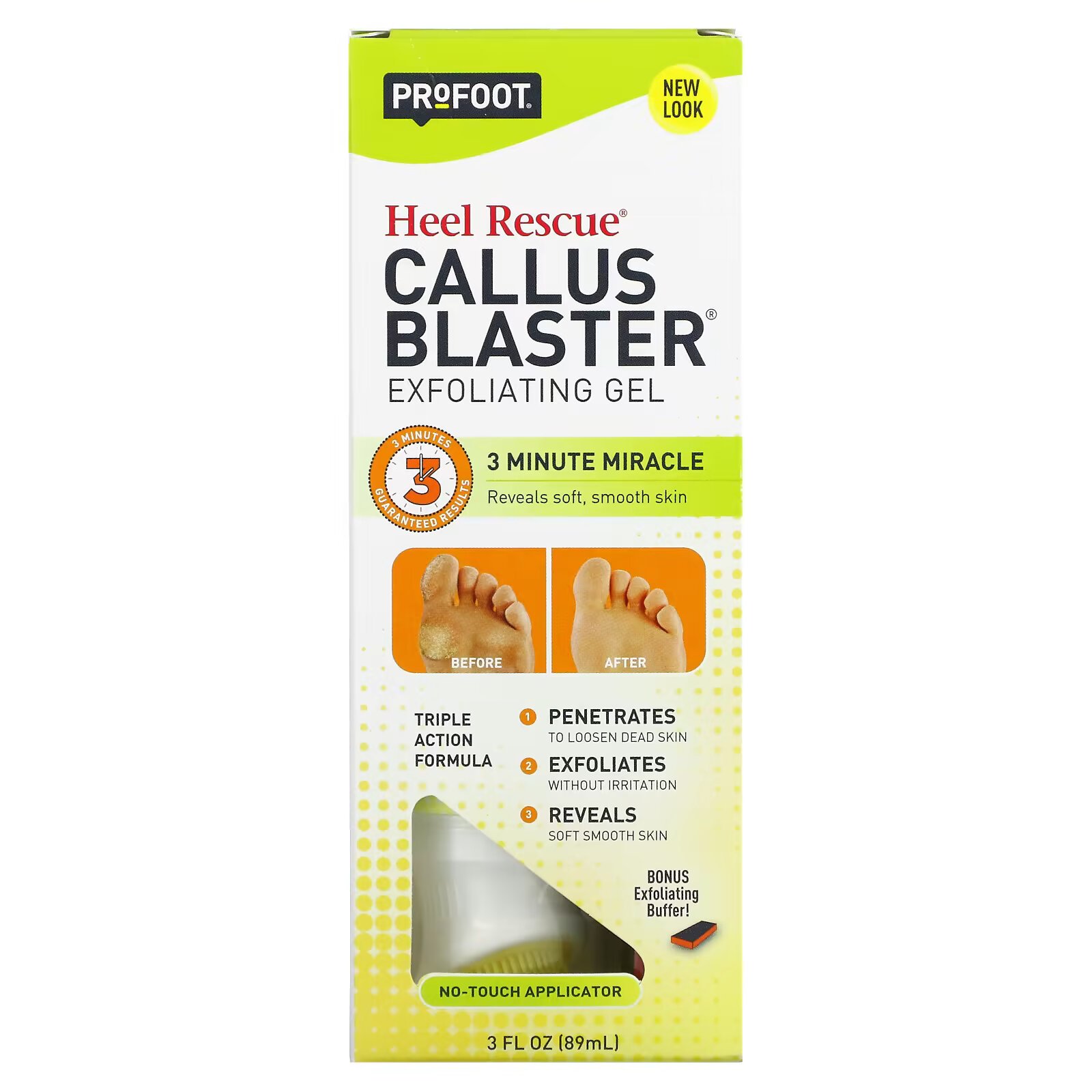 Profoot, Отшелушивающий гель Callus Blaster, 89 мл (3 жидк. Унции) - фото