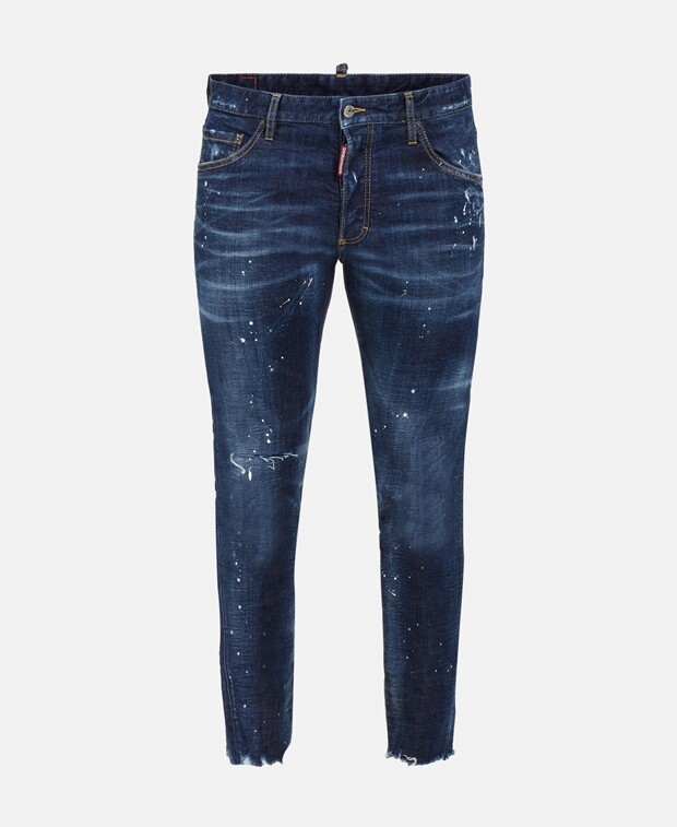 

Джинсы узкого кроя Dsquared2, индиго