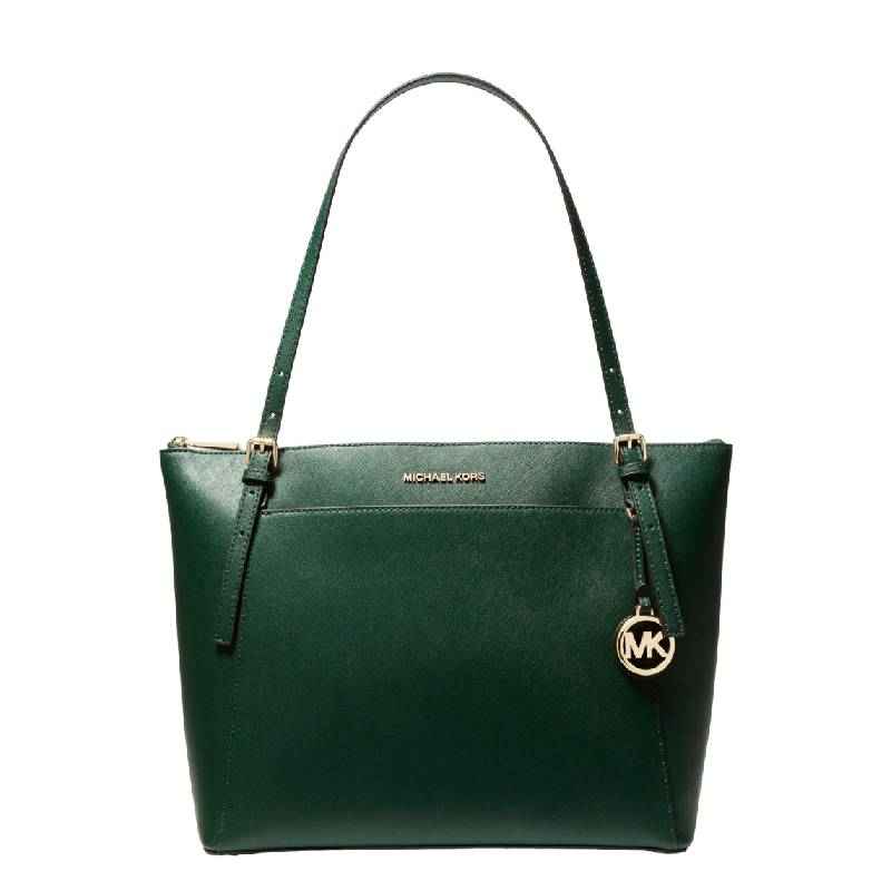 

Сумка Michael Michael Kors Voyager Large Saffiano Leather, темно-зеленый