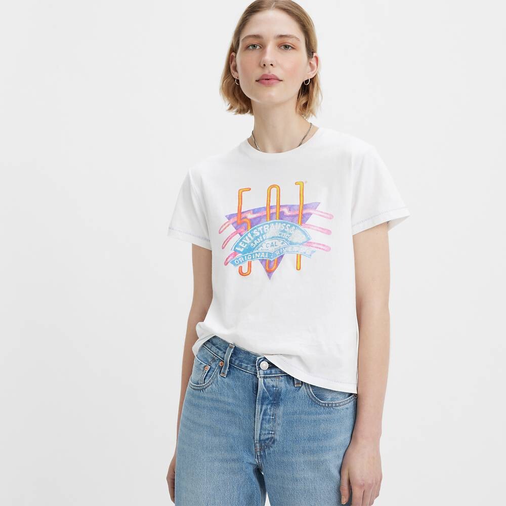 

Футболка женская Levi's, белый