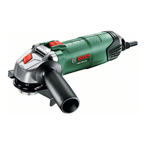 

Угловая шлифовальная машина BOSCH PWS 700-125 06033A240B (без диска), зеленый