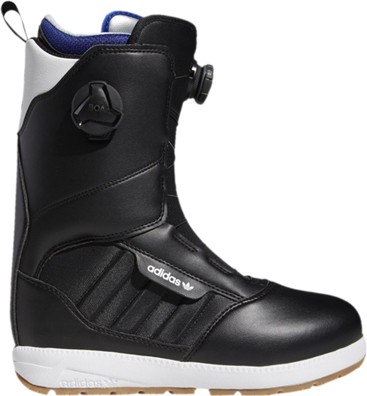 Лимитированные ботинки Adidas Response 3MC ADV Boot 'Black Gum', черный - фото