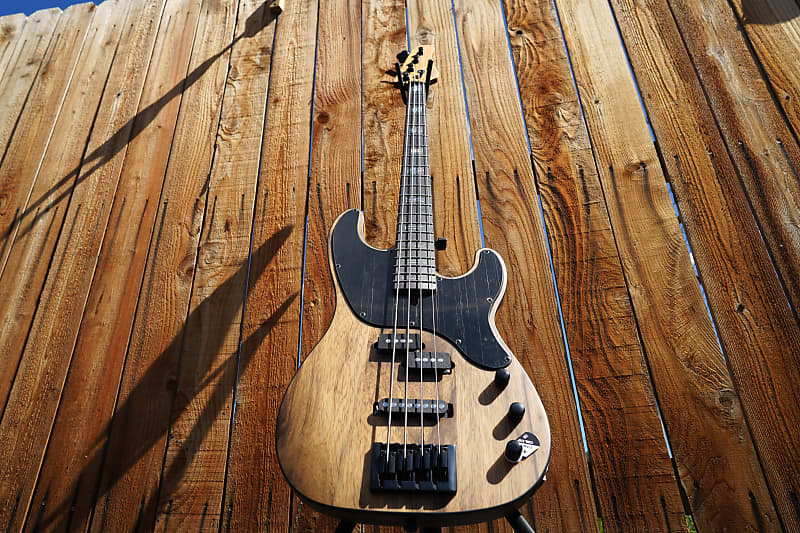 цена Schecter DIAMOND SERIES Model-T Exotic Natural Satin 4-String Electric Bass Guitar (2022)