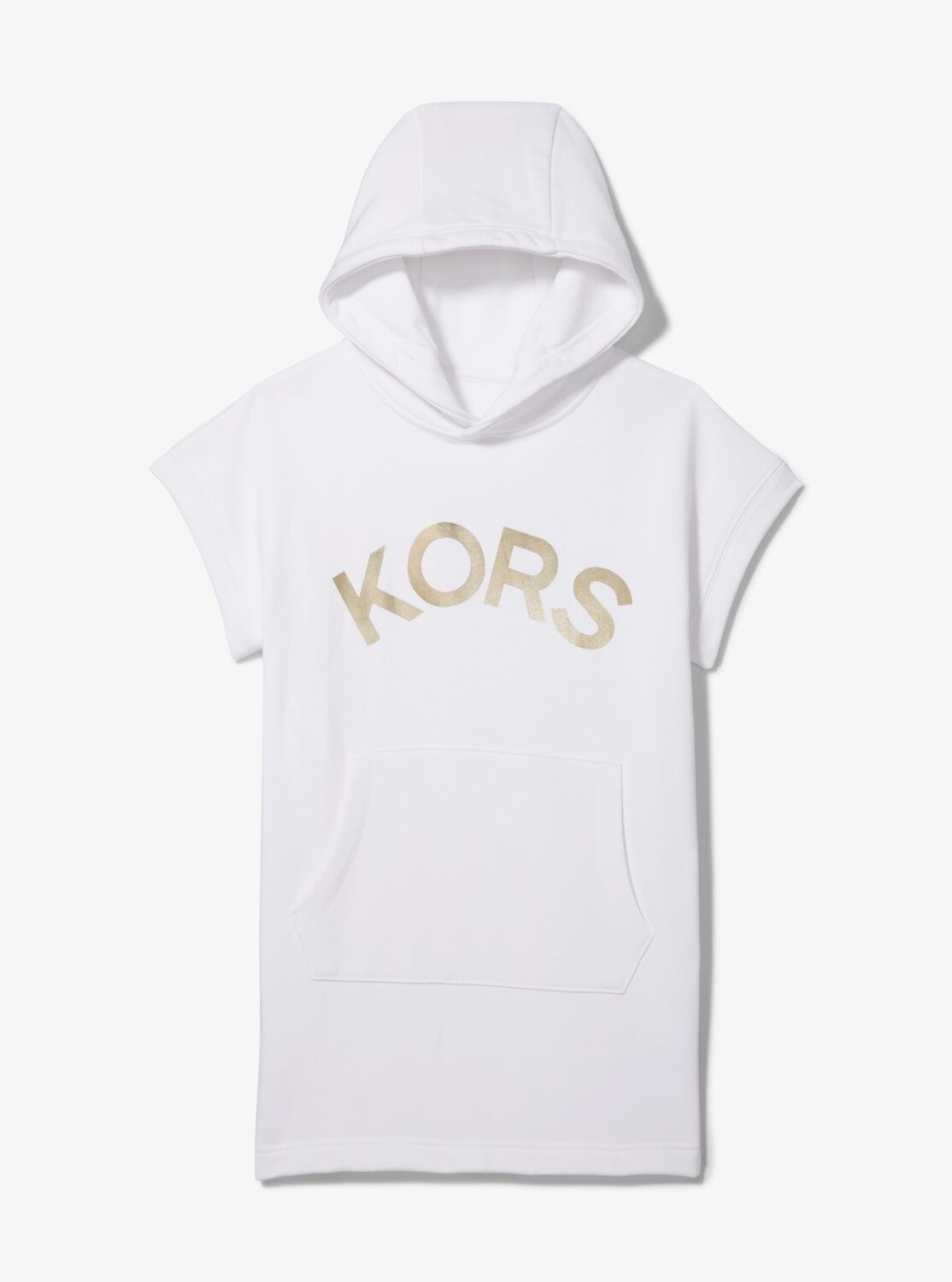 

Платье Michael Kors Kids Logo Cotton Hoodie, белый