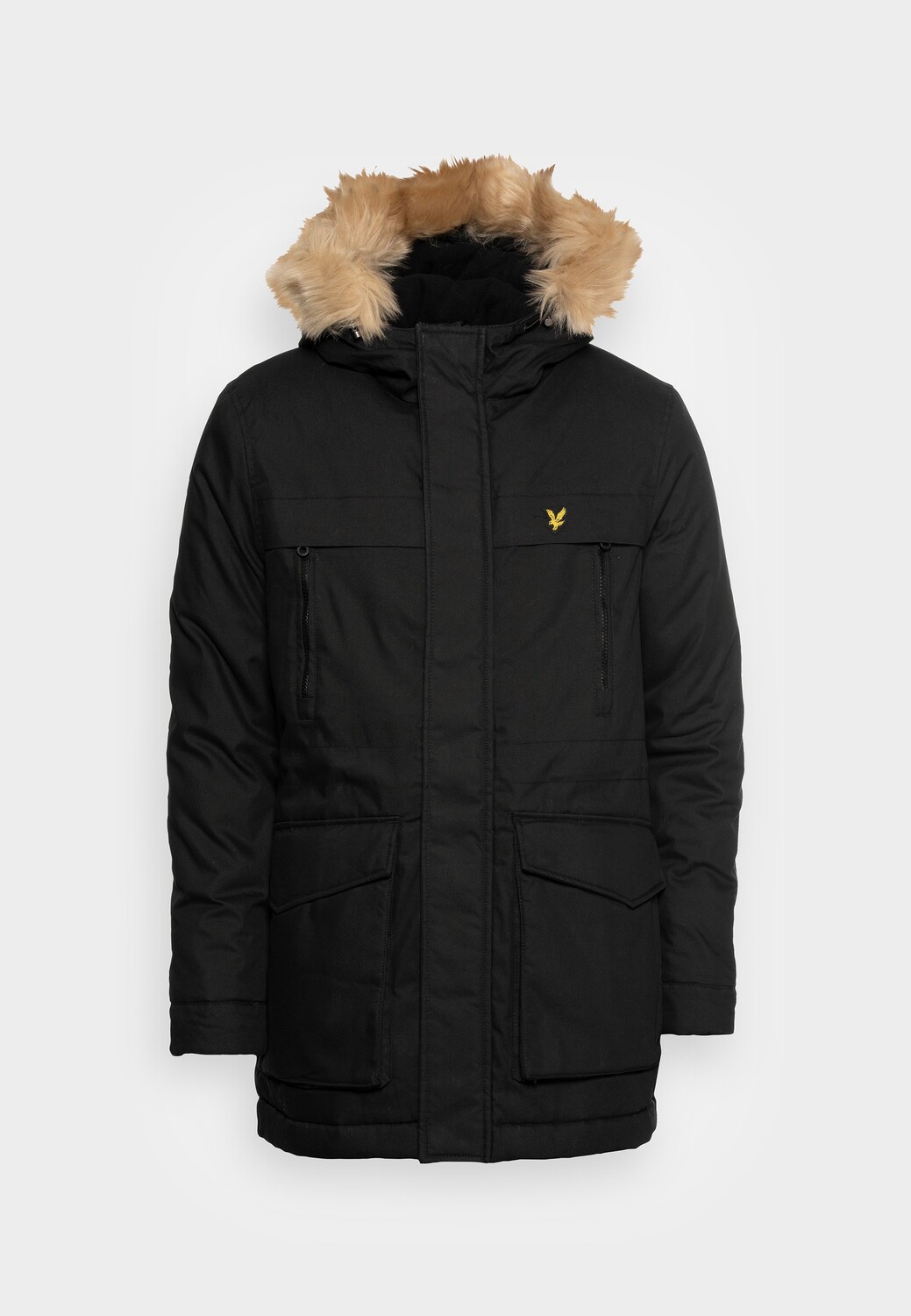 

Пальто зимнее Lyle & Scott, черный