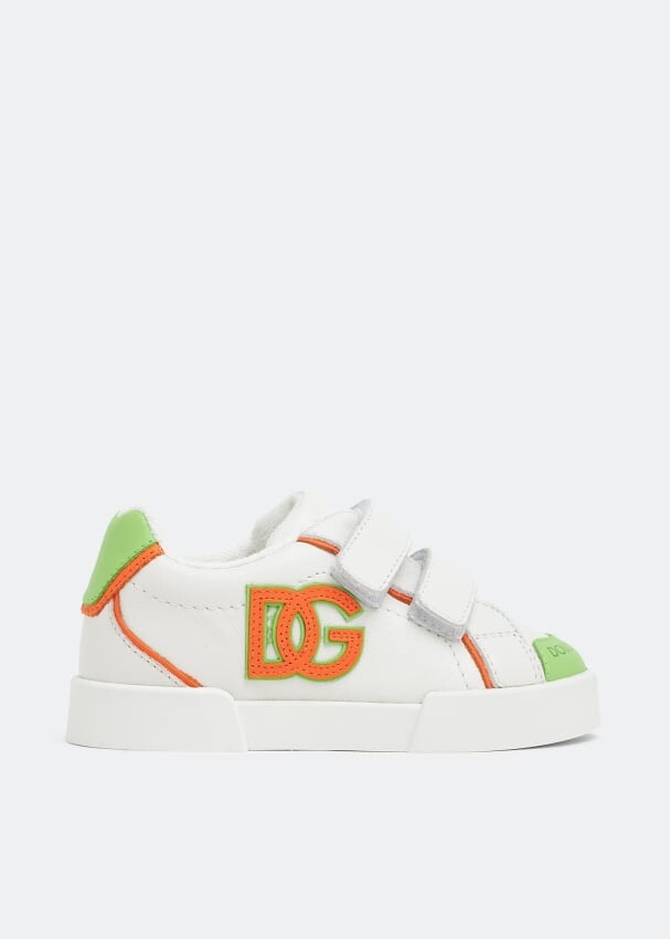 

Кроссовки DOLCE&GABBANA Portofino light sneakers, белый