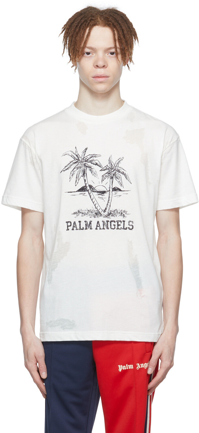 

Хлопковая футболка Off-White Palm Angels