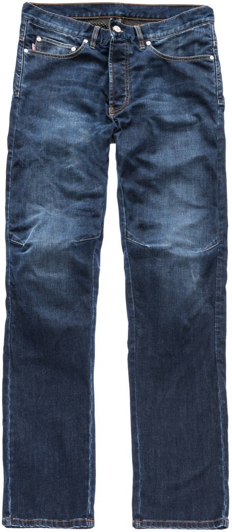 цена Мотоциклетные джинсовые брюки Blauer Bob Stone с коленными протекторами, синий