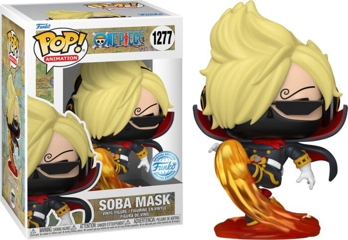 

Funko POP!, коллекционная фигурка, One Piece: Soba Mask w/CH