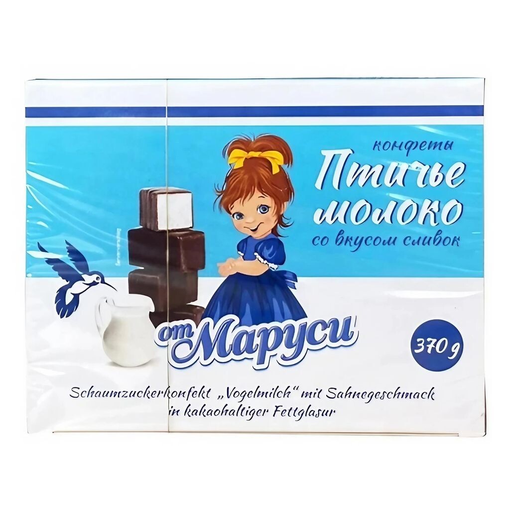 

Кондитерские изделия От Маруси птичье молоко 370г Птичье молоко Sonstige