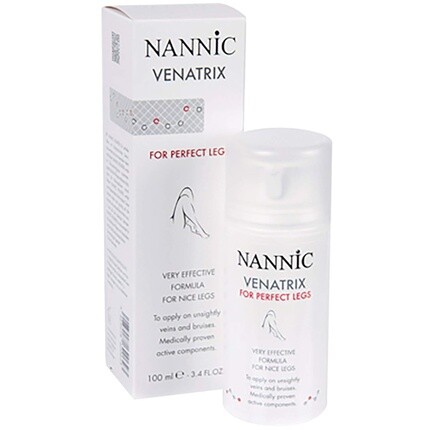 

NANNIC Venatrix 100 мл Высокоэффективен против сосудистых звездочек, розацеа, потери жидкости и темных кругов под глазами