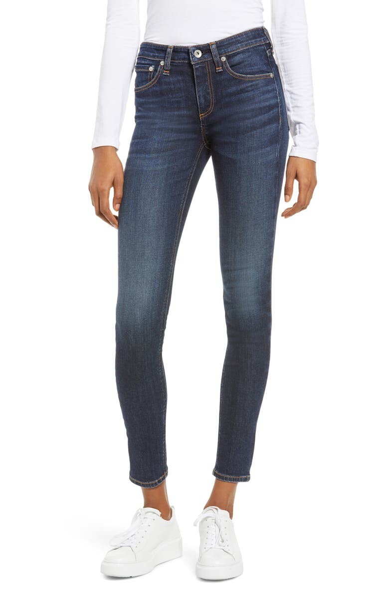 

Джинсы скинни до щиколотки Cate RAG & BONE