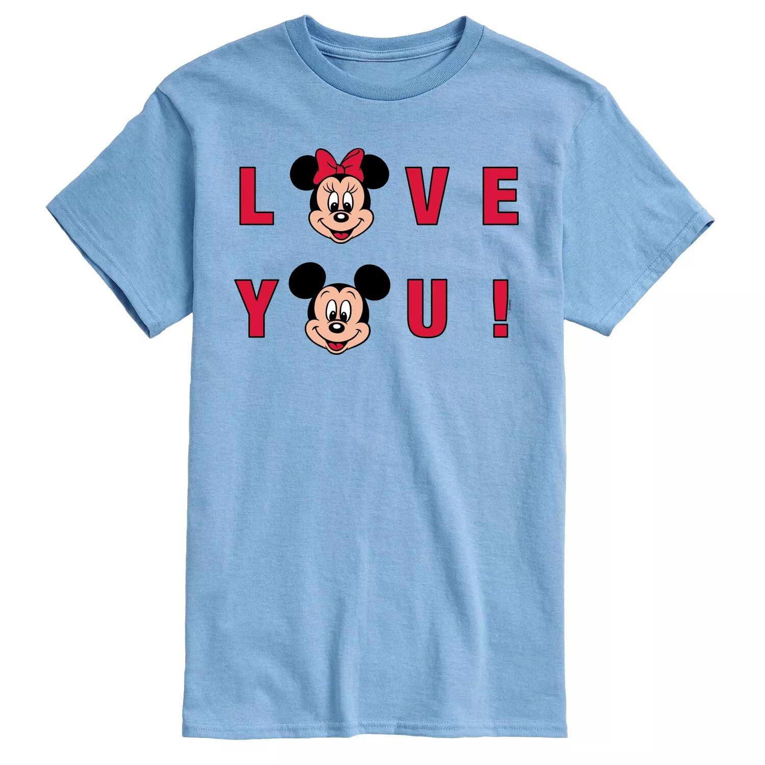 

Мужская футболка с рисунком Love You Disney от Disney Licensed Character
