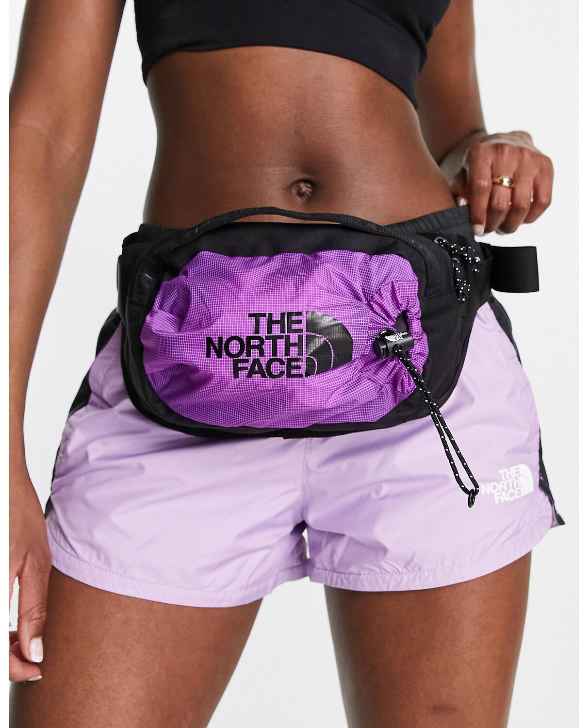 

Поясная сумка The North Face Bozer III фиолетового цвета