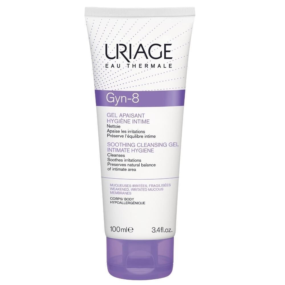 

Успокаивающий очищающий гель Uriage Gyn-8 100 мл