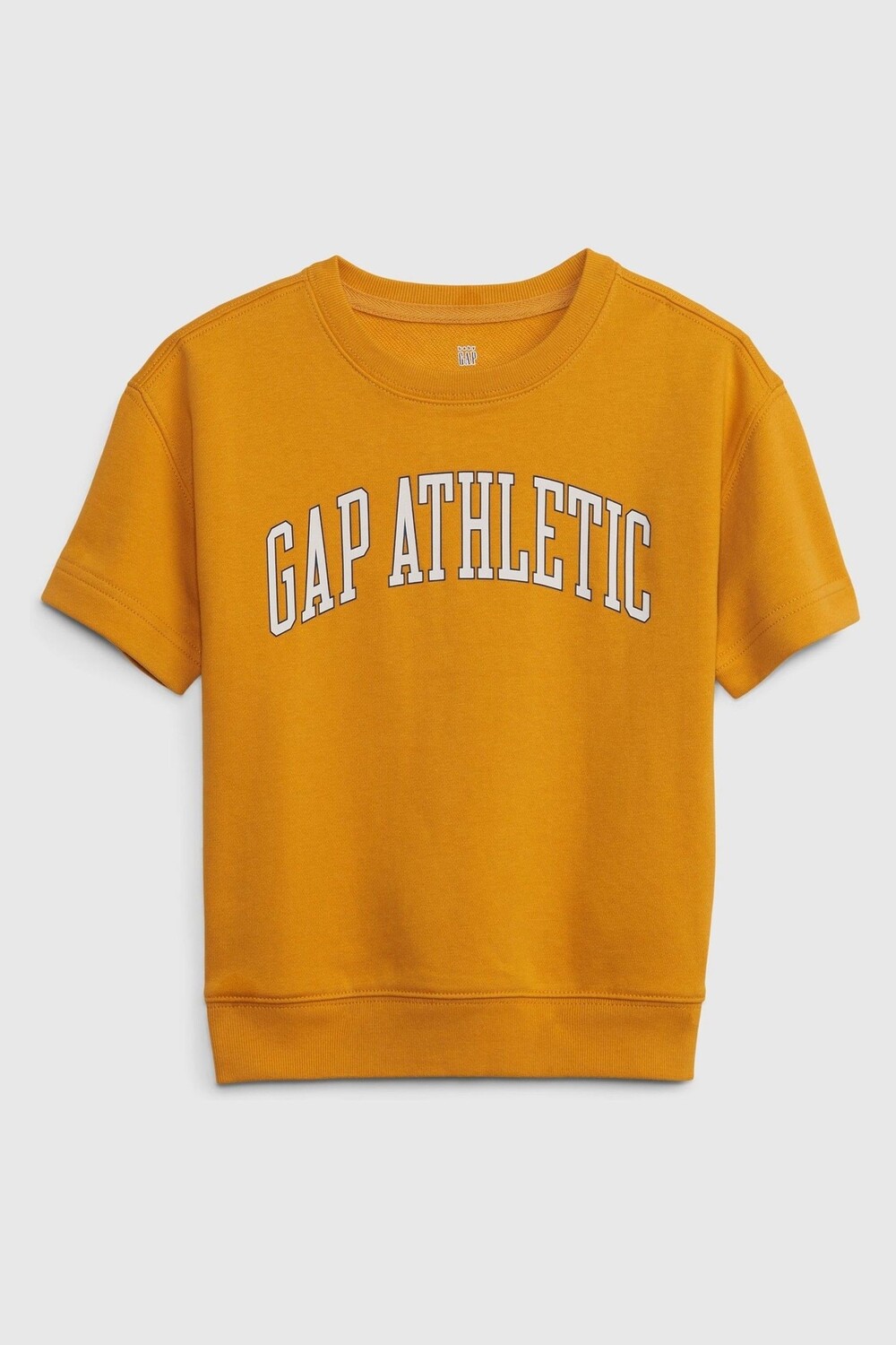 

Спортивная толстовка с круглым вырезом и логотипом Gap, желтый