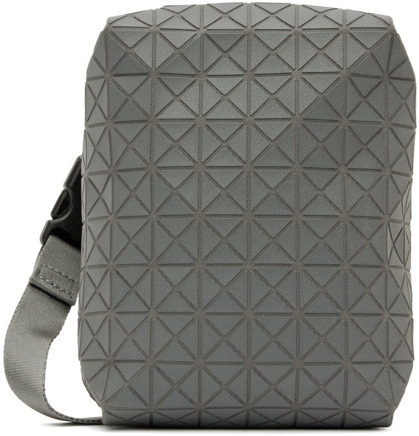 

Серая однотонная сумка Beetle BAO BAO ISSEY MIYAKE