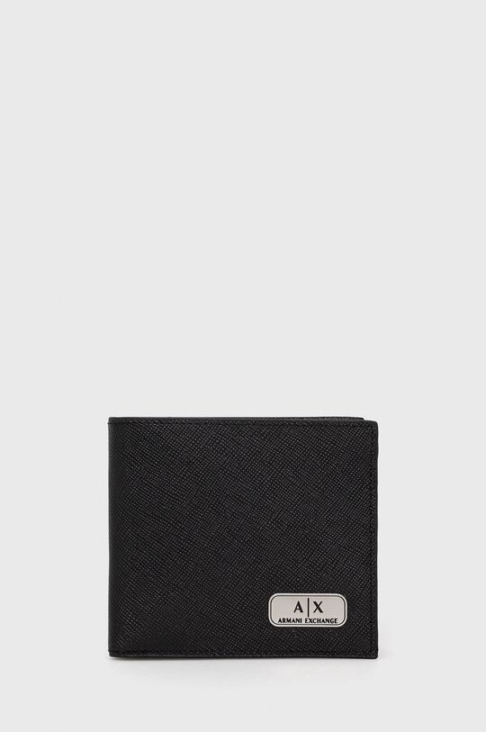 

Кожаный кошелек 958098.CC843 Armani Exchange, черный
