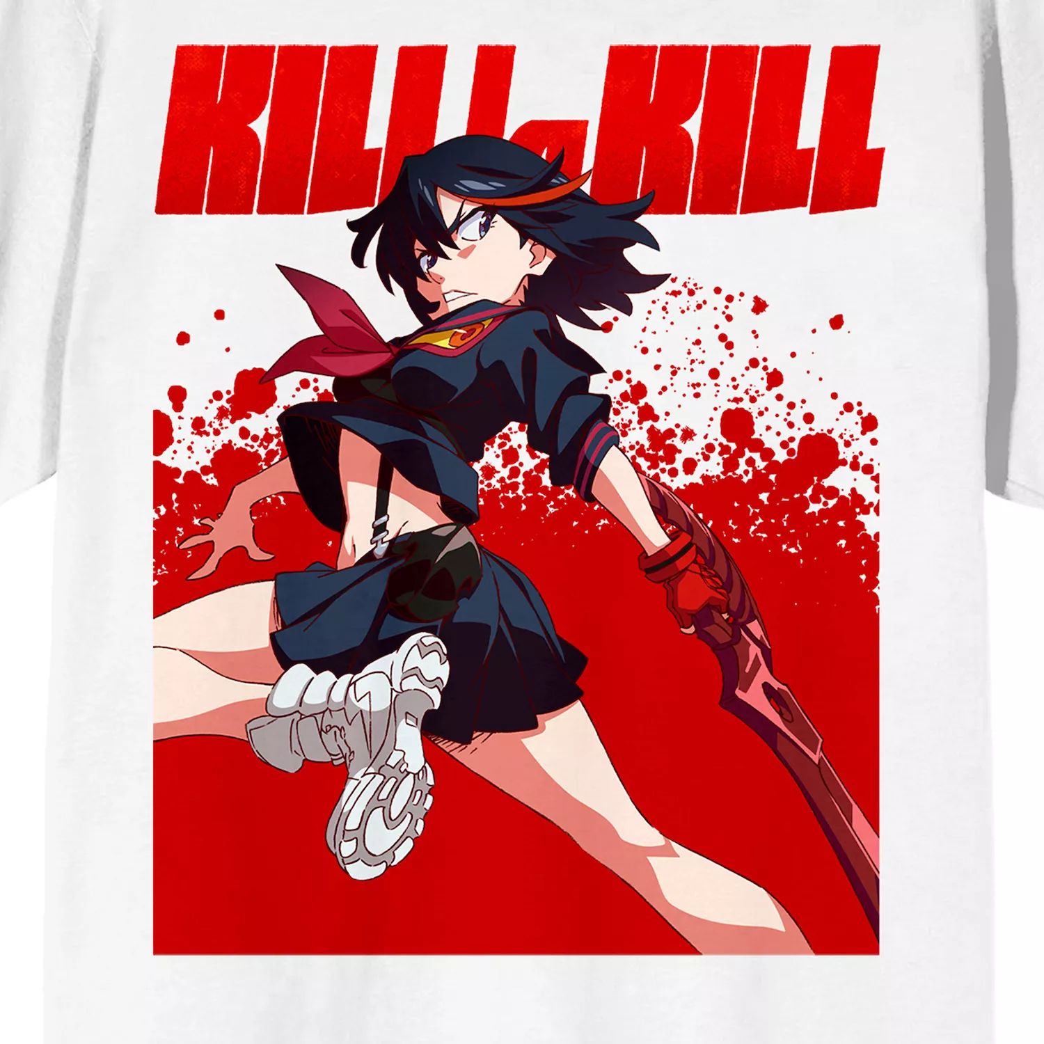 Мужская футболка Kill La Kill Ryuko Matoi Licensed Character сэнкэцу kill la kill 1646721 4xs белый