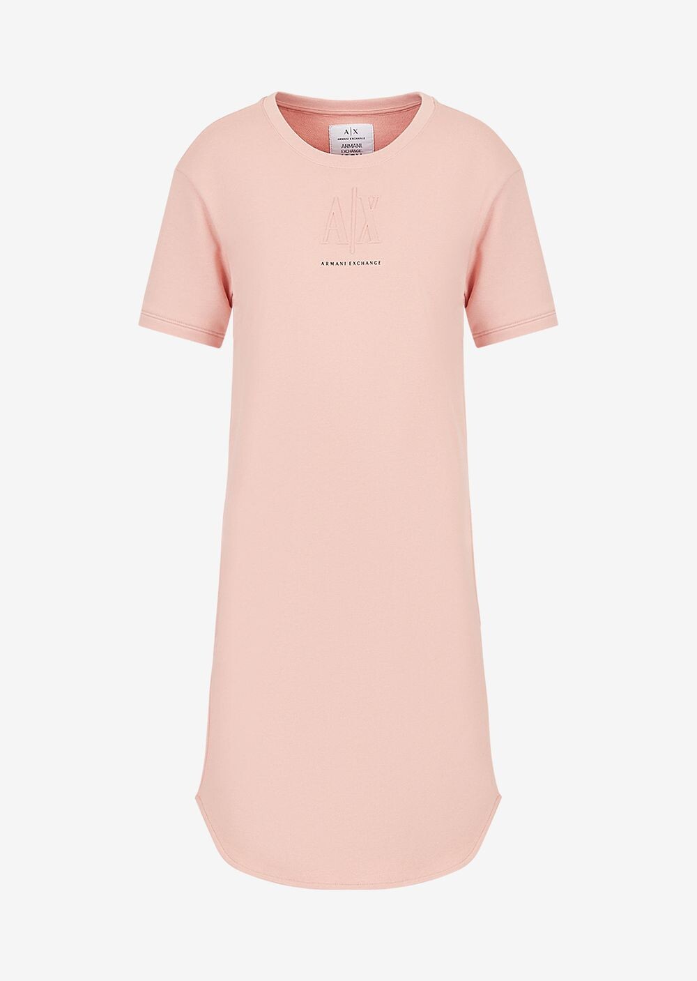 

Платье-толстовка Armani Exchange, розовый