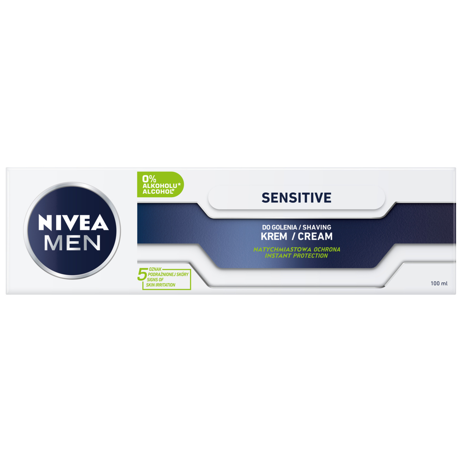 Nivea Men Sensitive защитный крем для бритья, 100 мл - фото