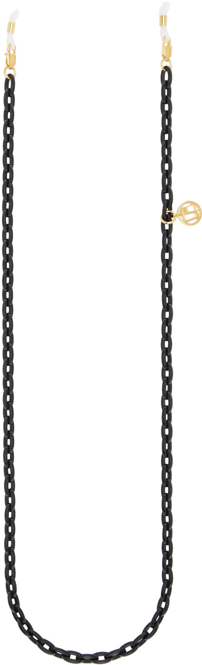 

Цепочка для очков Black Square Link LINDA FARROW